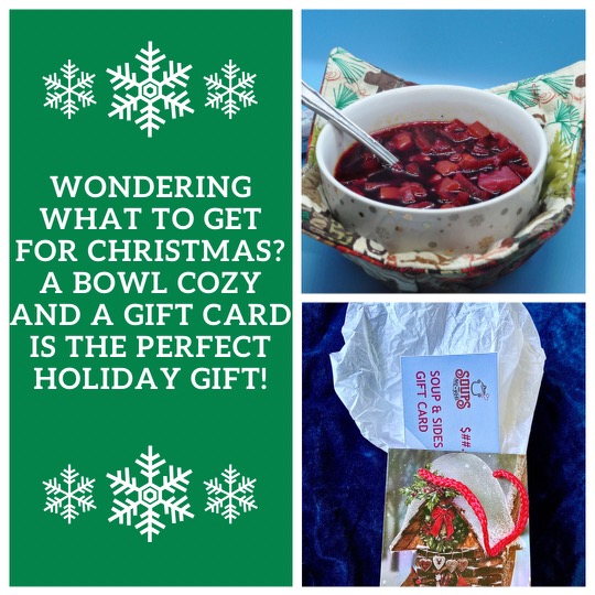 SOUP-ER Microwavable Bowl Cozies!