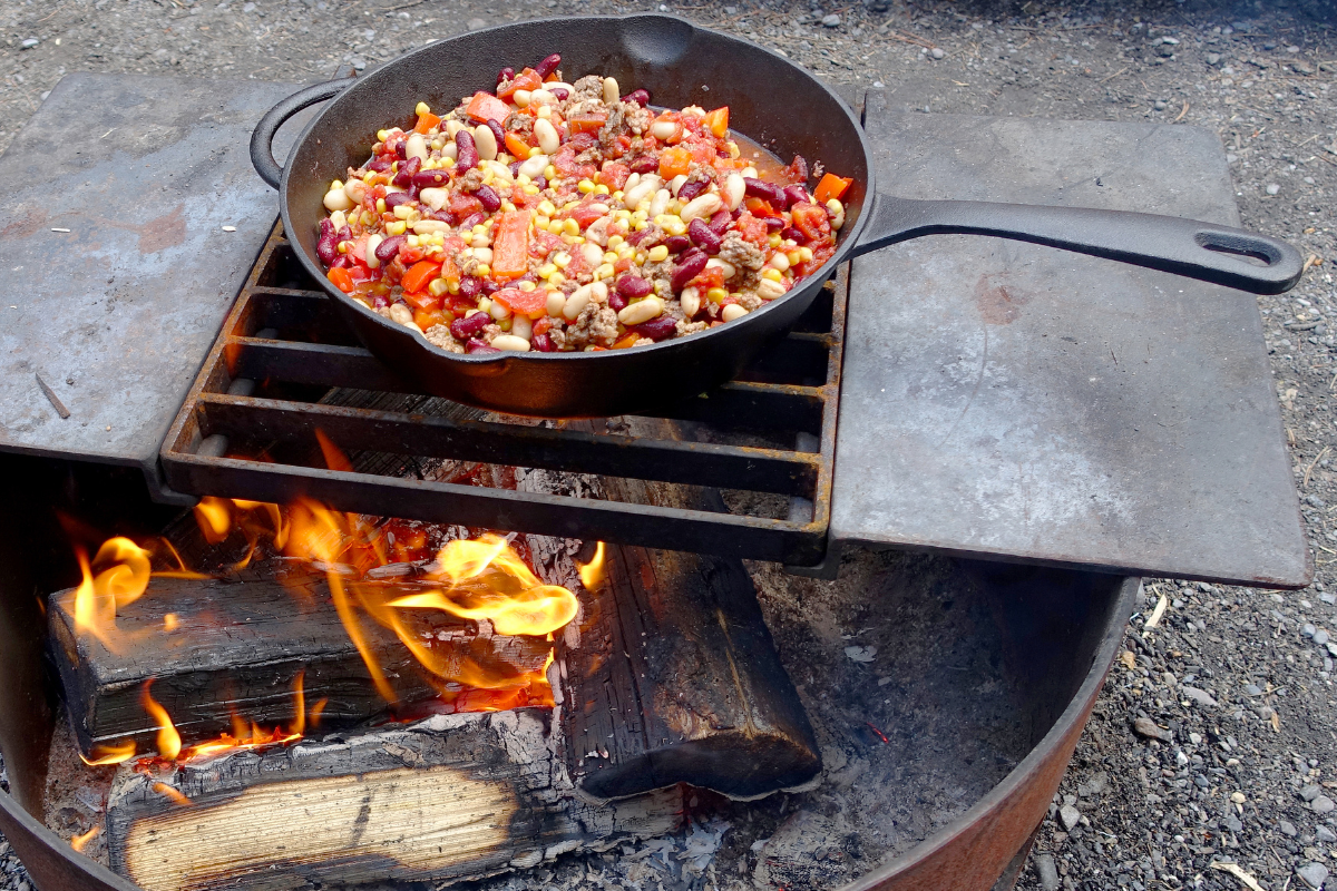 Easy and Hearty Campsite Chili