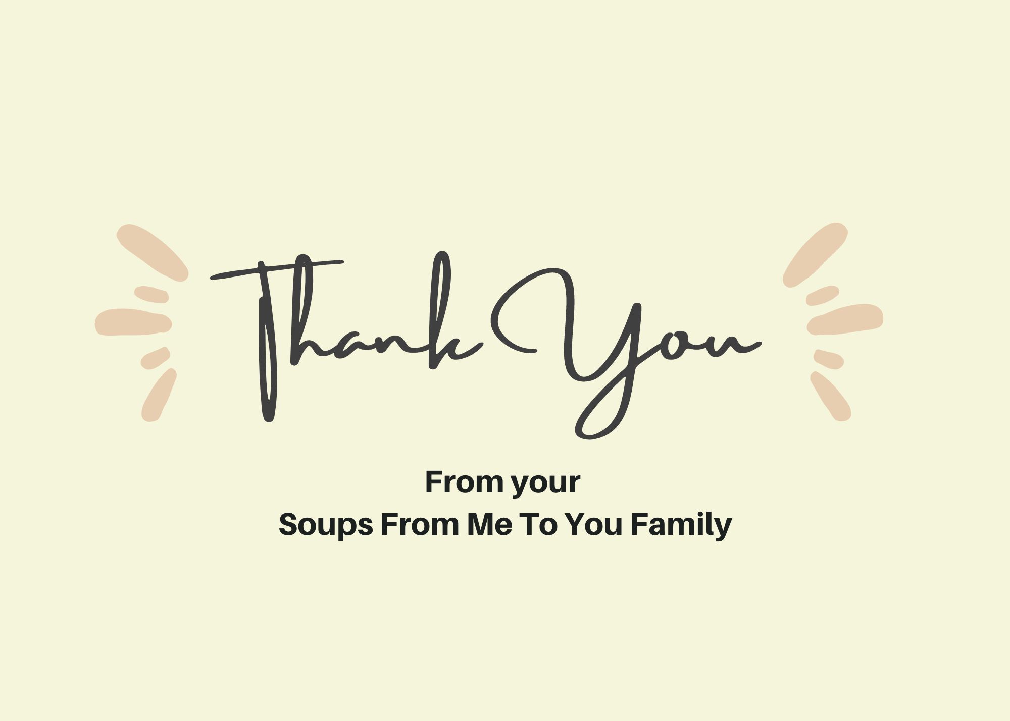 Soups From Me To You Growth and Success in 2022; More to come in 2023!